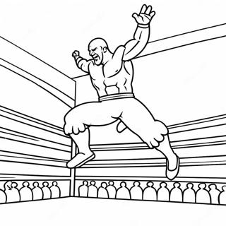 Wwe Páginas Para Colorir