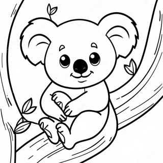 Koala Páginas Para Colorir