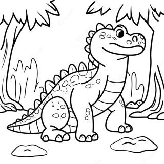 Pagina Para Colorir De Crocodilo Realista Na Selva 21970-4793