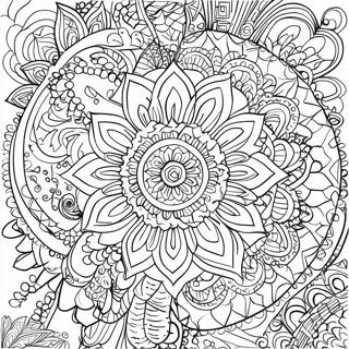 Pagina Para Colorir De Padroes De Mandala Delicados 22750-4979