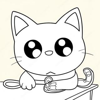 Pete The Cat Com Sapatos Coloridos Pagina Para Colorir 23231 5072