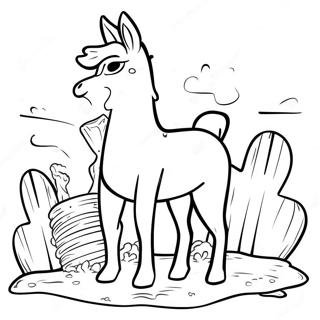 Pagina Para Colorir De Llama De Loot Epico De Fortnite 2354-2047