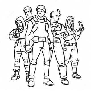 Pagina Para Colorir De Colecao De Skins De Fortnite 2355 1321
