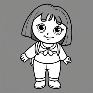 Dora A Aventureira Páginas Para Colorir