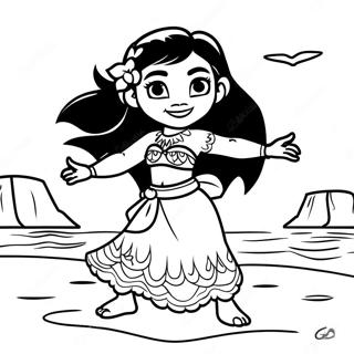 Moana Páginas Para Colorir