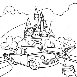 Pagina Para Colorir Das Emocionantes Atracoes Da Disneyland 24811-5405