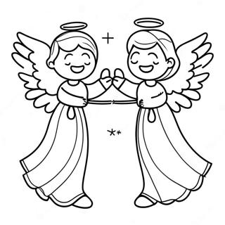 Pagina Para Colorir De Anjos Cantando 25341-5530