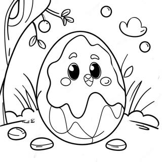 Pagina Para Colorir De Caca Aos Ovos De Pascoa Brilhantes 2550 1495