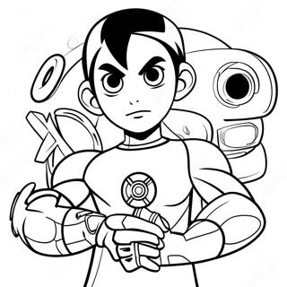 Pagina Para Colorir Do Omnitrix Do Ben 10 26524-5782