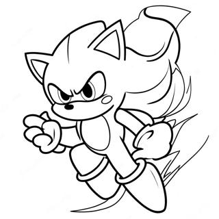 Super Sonic Páginas Para Colorir