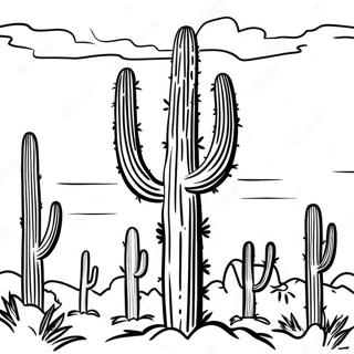 Pagina Para Colorir De Cacto Saguaro Alto 26622-5805