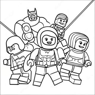 Pagina Para Colorir Da Equipe Lego Vingadores 26717-5824