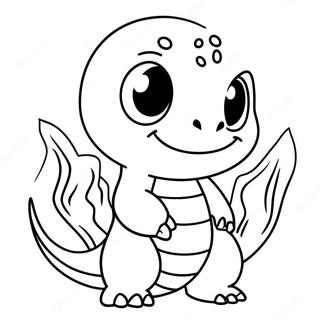 Charmander Fofo Colorindo 27086-5896