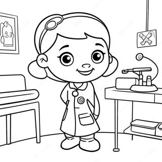 Doc Mcstuffins Na Clinica Colorindo 27295-5938