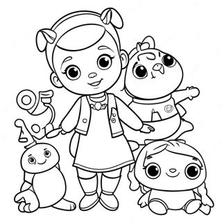 Doc Mcstuffins Páginas para Colorir