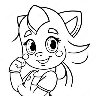 Pagina Para Colorir Da Amy Rose Sorrindo 27749-6034