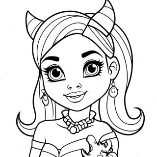 Pagina Para Colorir Da Draculaura Do Monster High 27844-6056