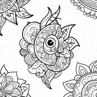 Tatuagem Páginas Para Colorir