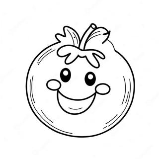 Pagina Para Colorir Do Tomate Feliz 28226-6140