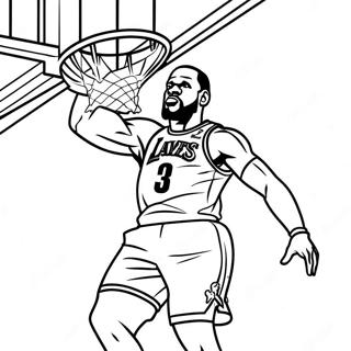 Lebron James Páginas Para Colorir