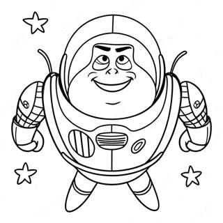 Pagina Para Colorir Do Buzz Lightyear No Espaco 28396-6176