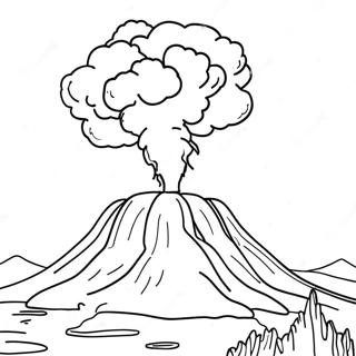 Pagina Para Colorir De Um Vulcao Em Erupcao 28578-6214