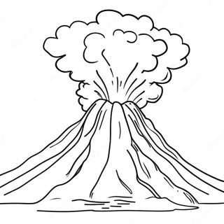 Pagina Para Colorir De Um Vulcao Em Erupcao 28578-6216