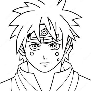 Sasuke Páginas Para Colorir