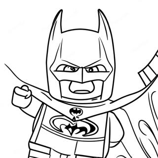 Pagina Para Colorir Do Lego Batman Em Acao 29294-6375