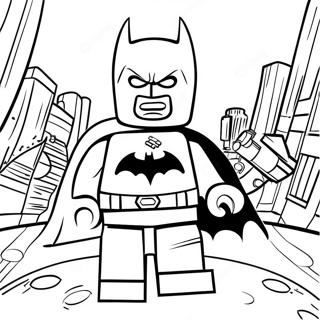 Lego Batman Páginas para Colorir