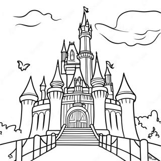 Disney Halloween Páginas para Colorir