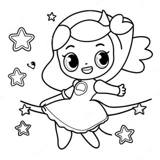 Rosalina Com Uma Nave Estelar Para Colorir 30911-6750