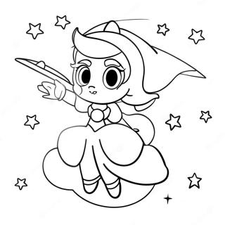 Rosalina Páginas para Colorir