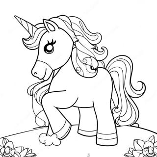 Pagina Para Colorir Do Unicornio Magico 31184-6794