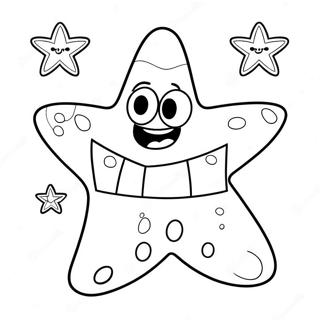 Patrick Estrela Feliz Pagina Para Colorir 32462-7081