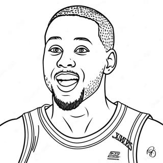 Steph Curry Páginas Para Colorir