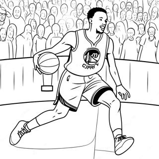 Pagina Para Colorir Do Steph Curry Driblando A Bola 32985-7197