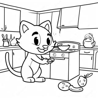 Tom E Jerry Páginas para Colorir