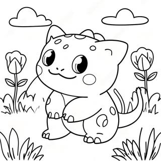 Bulbasaur Páginas Para Colorir