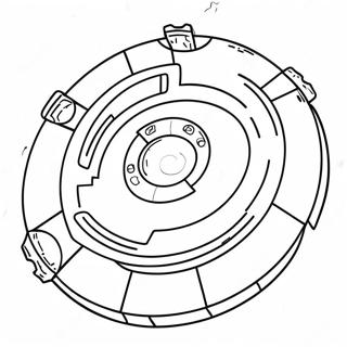 Pagina Para Colorir Da Arena De Batalha Beyblade 34618-7554