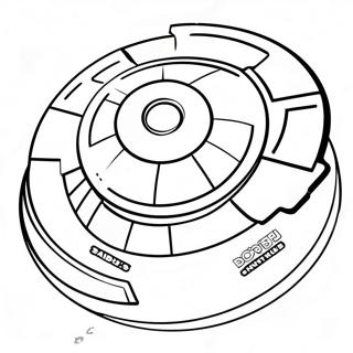 Pagina Para Colorir Da Arena De Batalha Beyblade 34618-7555