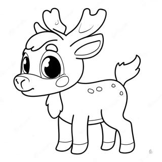 Rena Fofa Pagina Para Colorir 3486 973