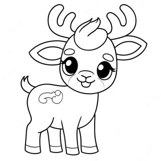 Rena Fofa Pagina Para Colorir 3486 974