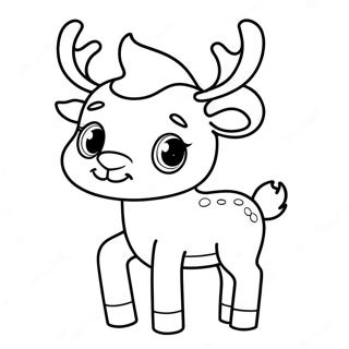 Rena Fofa Pagina Para Colorir 3486 976