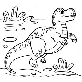 Pagina Para Colorir Do Spinosaurus Nadando 34881-7624