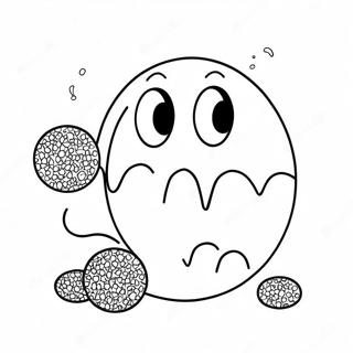 Pagina Para Colorir Do Pac Man Comendo Pontos 35870-7836