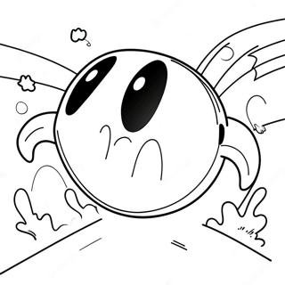 Pagina Para Colorir Do Pac Man Perseguindo Fantasmas 35871-7838