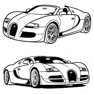Pagina Para Colorir Do Bugatti Veyron Esportivo 36054-7878