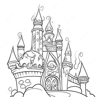 Shimmer E Shine Palacio Brilhante Pagina Para Colorir 36424-7971