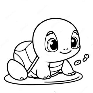 Squirtle Páginas Para Colorir